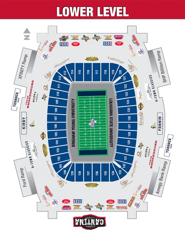Concession Map Lower Level
