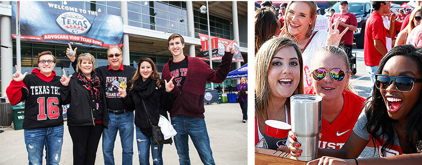 People enjoying TexFest